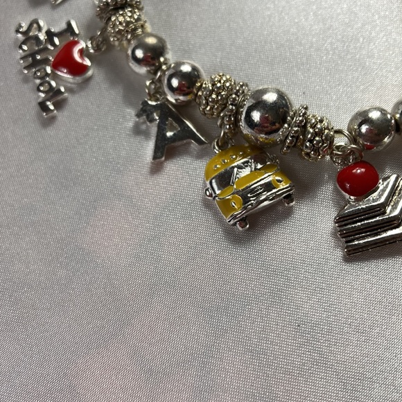 Teacher’s Favorite Silver Charm Bracelet New - Picture 4 of 4